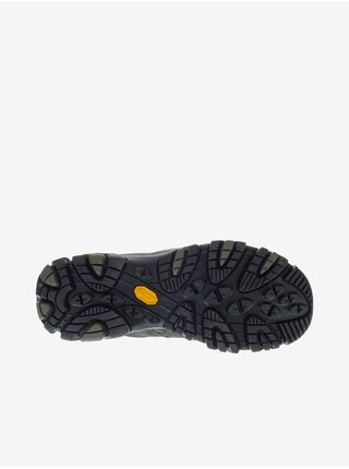 Šedé pánske členkové outdoorové tenisky MERRELL Moab 3 Mid GTX