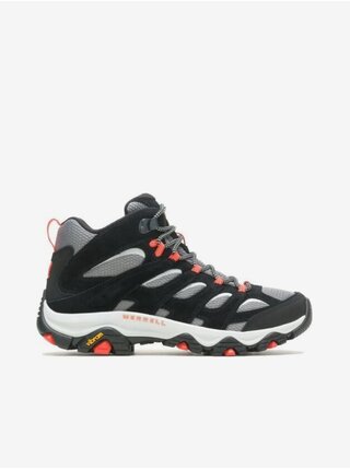 Černé pánské outdoorové kotníkové tenisky MERRELL Moab 3 Mid