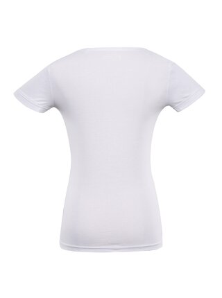 Dámske rýchloschnúce tričko s cool dry ALPINE PRE NEGA 2 white varianta pb