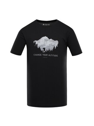 Pánské rychleschnoucí triko s cool dry ALPINE PRO BOLEN 2 black varianta pa