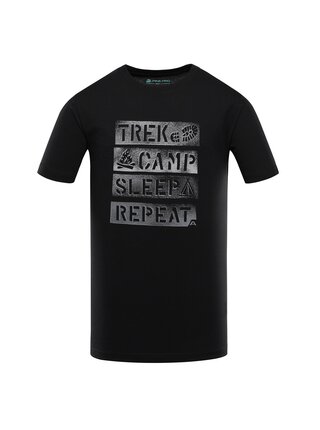 Pánské rychleschnoucí triko s cool dry ALPINE PRO BOLEN 2 black varianta pb