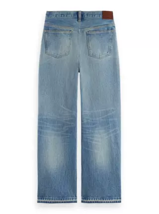 Modré dámské loose fit džíny vintage touch Scotch & Soda
