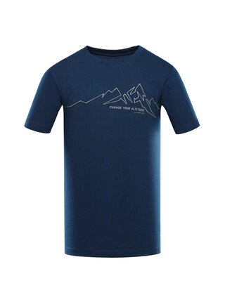 Pánské rychleschnoucí triko s cool dry ALPINE PRO BOLEN 2 moonlit ocean varianta pc