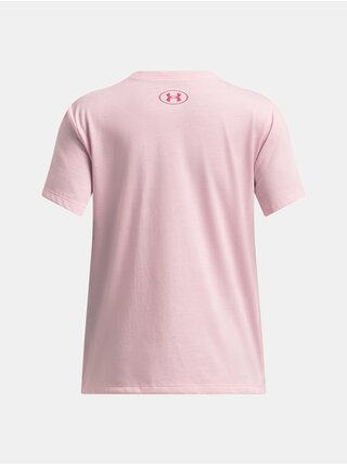 Dívčí tričko Under Armour UA Bubble Wordmark SS