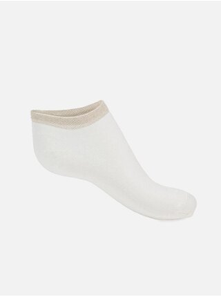 Bílé a šedé dámské ponožky 2 pack Geox