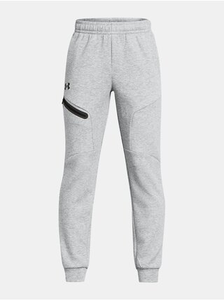 Chlapecké tepláky Under Armour UA B Unstoppable Flc Jogger