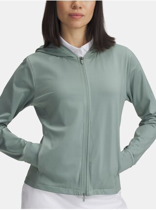 Mikiny s kapucou pre ženy Under Armour - zelená
