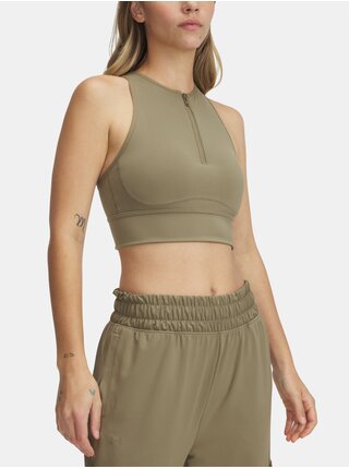 Športové topy pre ženy Under Armour - hnedá