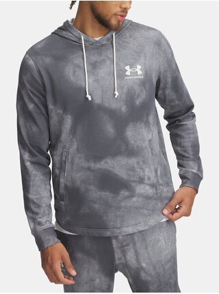 Pánská mikina Under Armour UA Rival Terry AOP Hood Q1