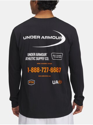 Pánské tričko Under Armour UA M WORKWEAR LOGO LS