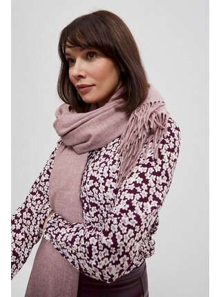 Scarf with delicate fringes Moodo