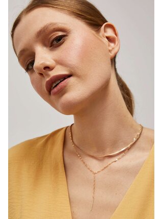 NECKLACE L-NA-4005 GOLD Moodo