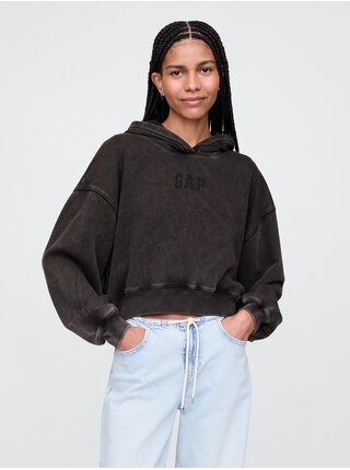 Mikina s kapucí Logo Cropped GAP