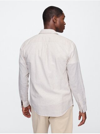 Lněná košile Standard Fit GAP