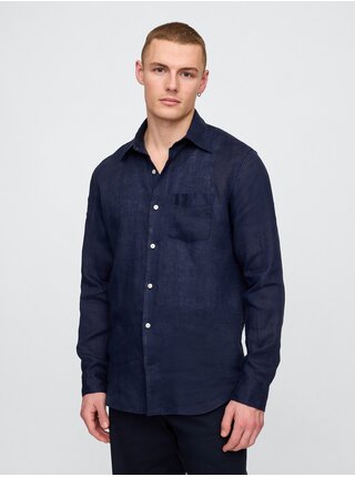 Lněná košile Classic Shirt GAP