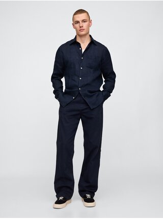 Lněná košile Classic Shirt GAP