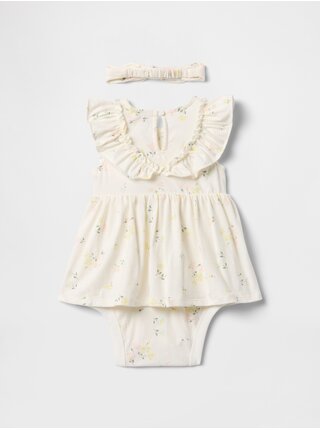 Baby set šatů a čelenky GAP