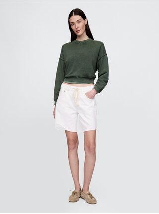 Džínové kraťasy Mid Rise '90s Loose Bermuda GAP