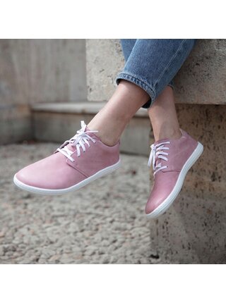 Dámské kožené barefoot růžové Vasky Terry Pink