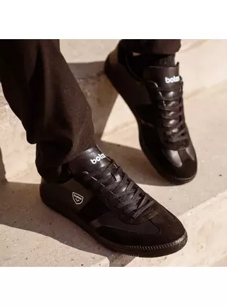 Dámské kožené tenisky / botasky černé Botas Iconic Dark