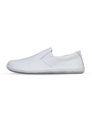 Dámské kožené barefoot bílé Vasky Barefoot Lerry