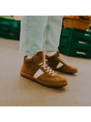 Pánské kožené tenisky / botasky hnědé BOTAS