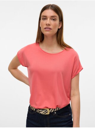 Oranžové dámské tričko Vero Moda