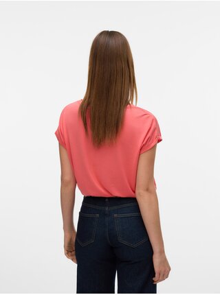 Oranžové dámské tričko Vero Moda