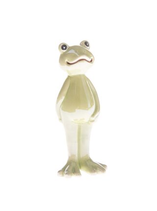Porcelánová žába, zelená, 12/108