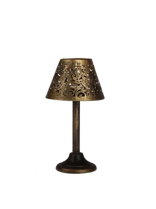 Kovový svícen - lampa, 6/24