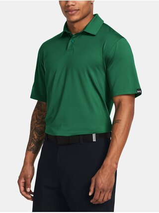 Pánské tričko Under Armour UA T2G Polo LB-GRN