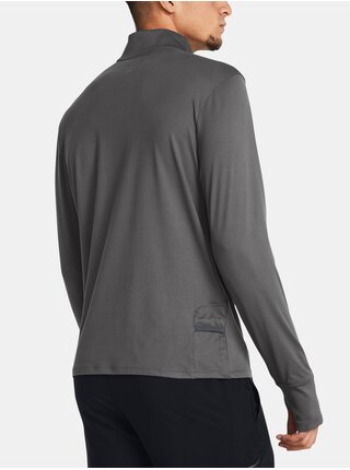 Pánske tričko Under Armour UA LAUNCH PRE 1/4 ZIP-GRY