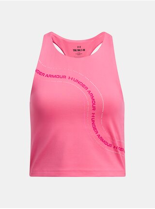 Dívčí tílko Under Armour G Motion Branded Crop Tank