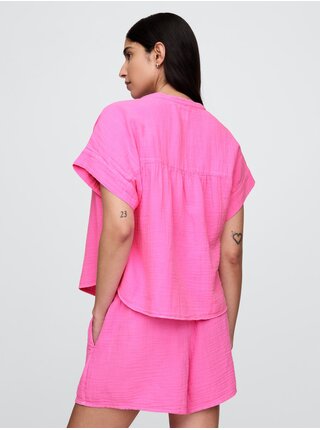 Mušelínová oversize košile GAP
