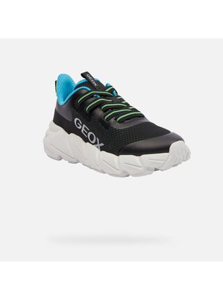 Černé chlapecké tenisky Geox Fast