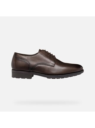 Hnědá pánská společenská obuv Geox Walk Pleasure F