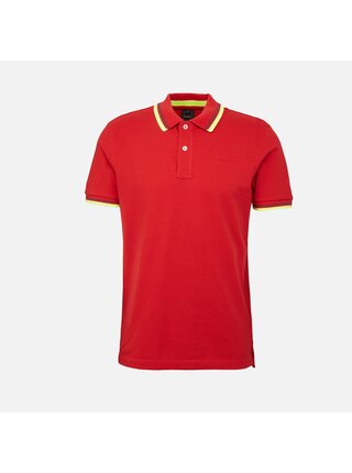 Červené pánské polotričko Geox Polo