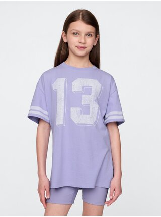 Dětské oversize tričko Varsity GAP