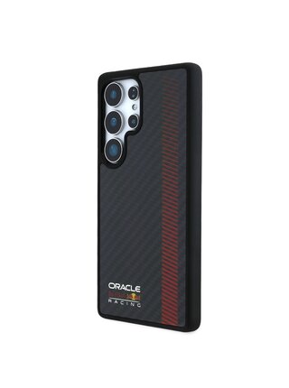 Red Bull Carbon Powerbar MagSafe Zadní Kryt pro Samsung Galaxy S25 Ultra Black