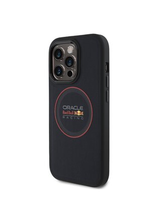 Red Bull PU Leather Red Ring MagSafe Zadní Kryt pro iPhone 13 Pro Navy