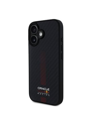 Red Bull Carbon Powerbar MagSafe Zadní Kryt pro iPhone 16 Plus Black