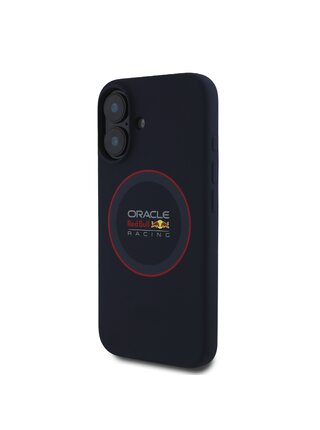 Red Bull Silicone Red Ring MagSafe Zadní Kryt pro iPhone 16 Plus Navy