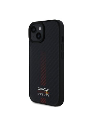 Red Bull Carbon Powerbar MagSafe Zadní Kryt pro iPhone 15 Black