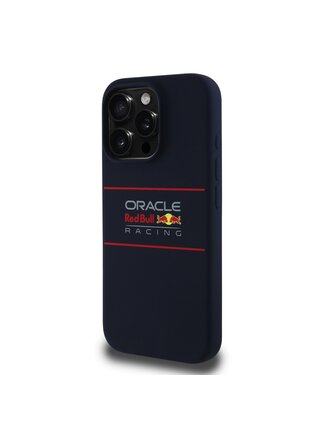 Red Bull Silicone Horizontal Logo MagSafe Zadní Kryt pro iPhone 16 Pro Navy