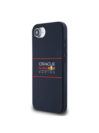 Red Bull Silicone Horizontal Logo MagSafe Zadní Kryt pro iPhone 16e Navy