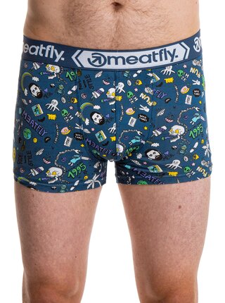 Meatfly pánské boxerky Balboa Boxershorts Tools/Jamm Gift Pack | Černá | Velikost