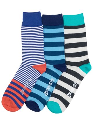 Meatfly ponožky Lexy Gift Pack Stripes | Mnohobarevná | Velikost