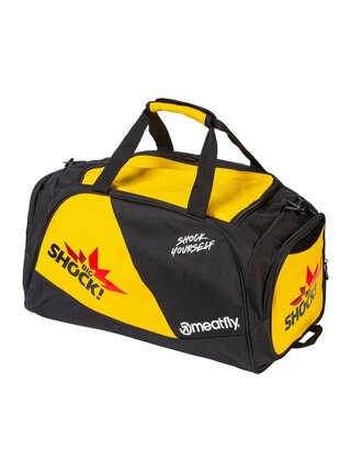 Meatfly cestovní taška Rocky Big Shock | Černá | Objem 30 L