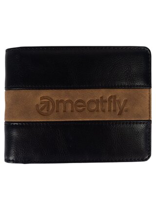 Meatfly peněženka Lerick Black | Černá | Velikost