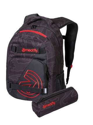 Meatfly batoh Exile Morph Black 24 L | Černá | Objem 24 L
